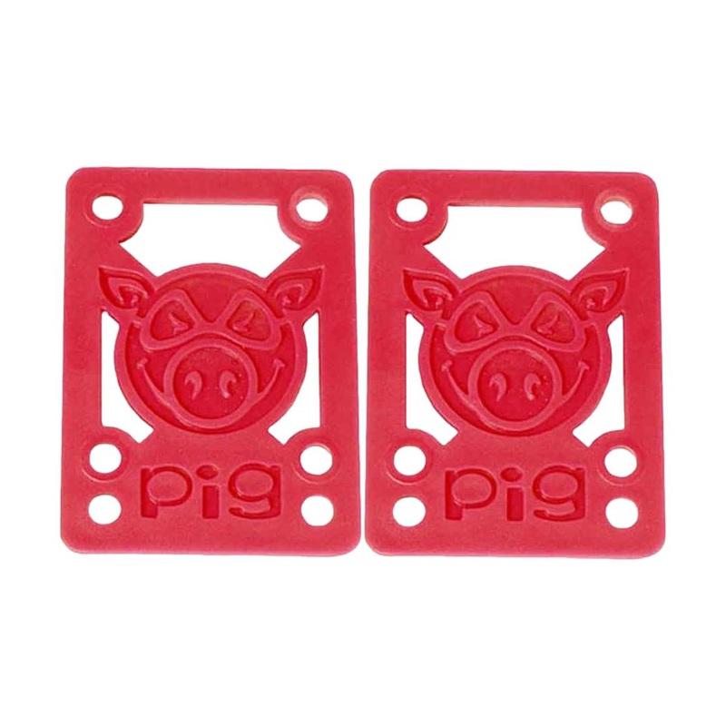 Pig Piles 1/8″ Hard Risers Red