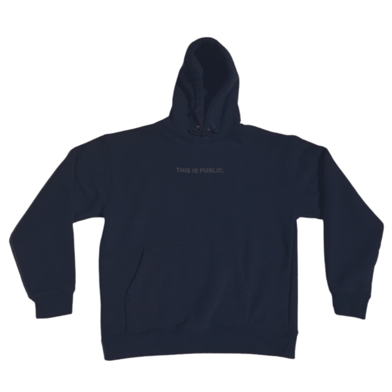 Public This is Public Hoodie Navy SM