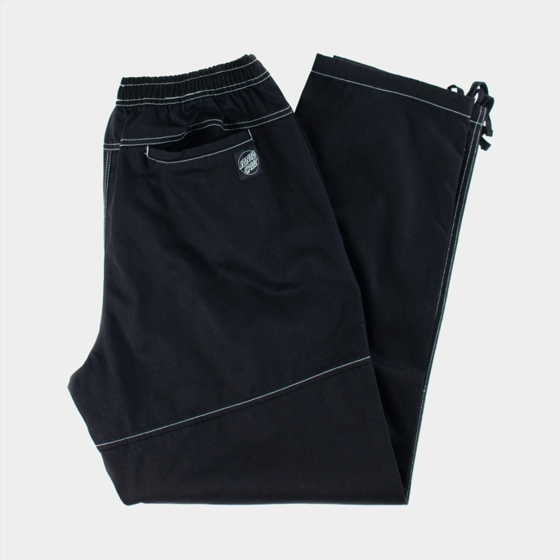 Santa Cruz Double Knee Tab Pant – Black S