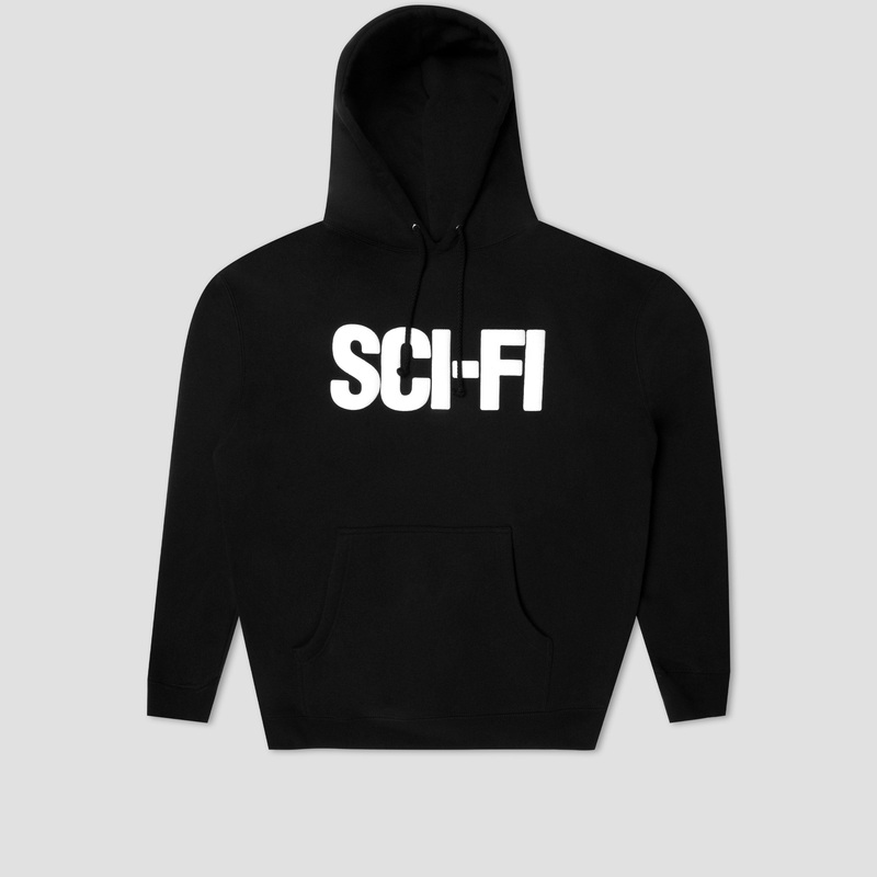 Sci-Fi Fantasy Big Logo Hood Black Small