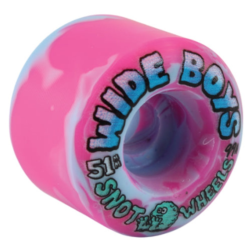 Snot Wide Boys Wheels Ice/Pink Swirl 51MM 99A 51mm