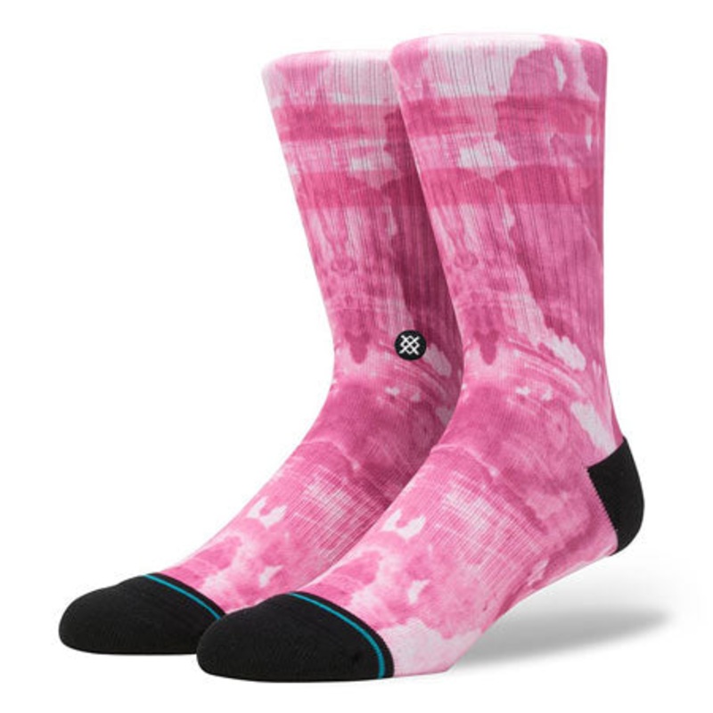 Stance Dead Seas Socks Pink Large