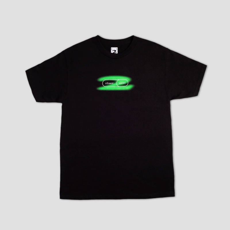 2 Riser Pads Band T-Shirt Black Small