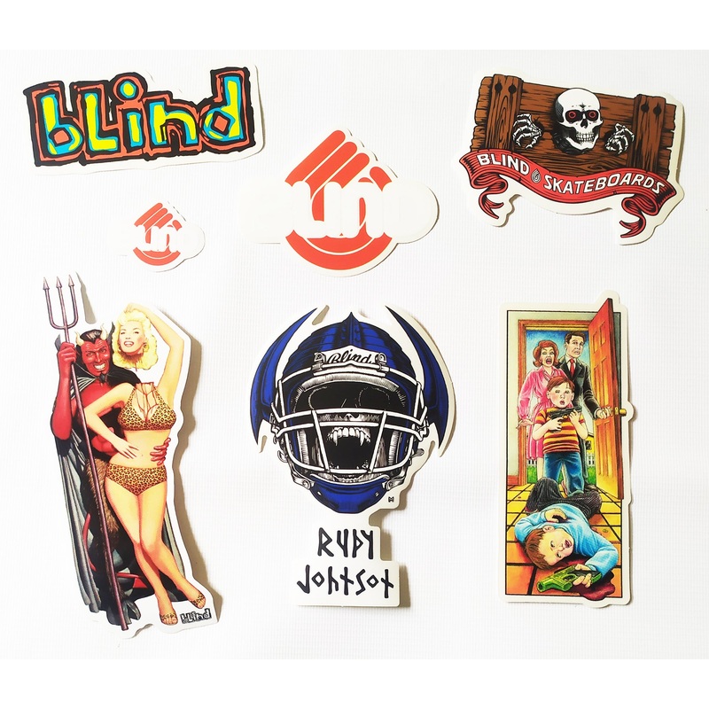 Blind Skateboards Skate Sticker Pack Bundle