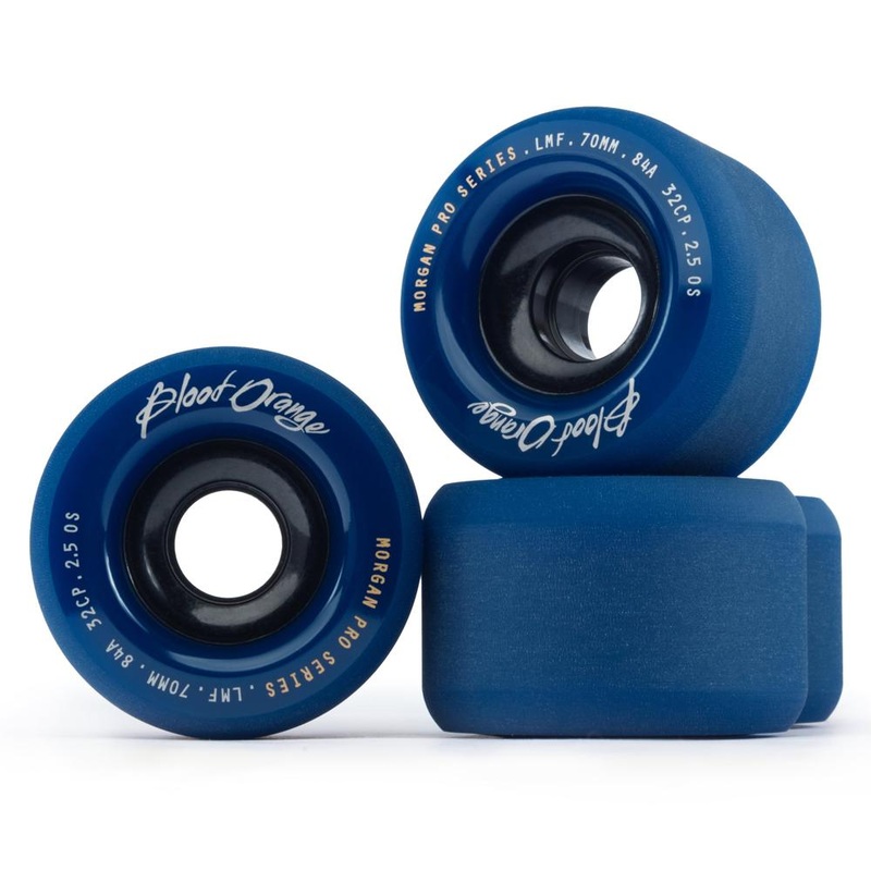 Blood Orange Morgan Pro Series 70mm/84A Midnight Navy Wheels | set of 4 Blood Orange Morgan Pro Series 70mm/84A Midnight Navy