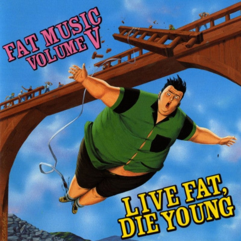 Compilation – Fat Music Volume V: Live Fat, Die Young Vinyl LP Record