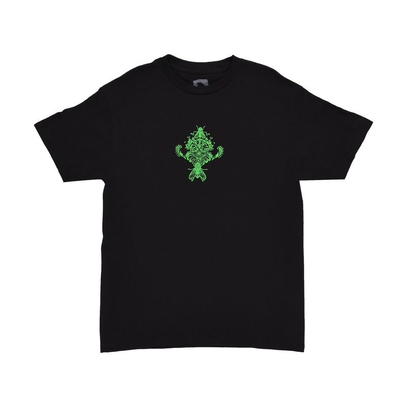 Glue Fly On The Wall T-Shirt Black XXL