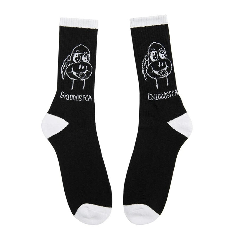 GX1000 Acid Socks Black OS