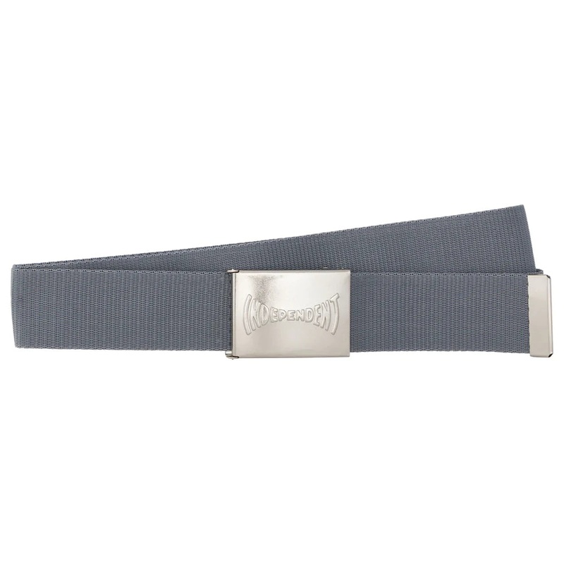 Independent Span Web Belt Charcoal OS