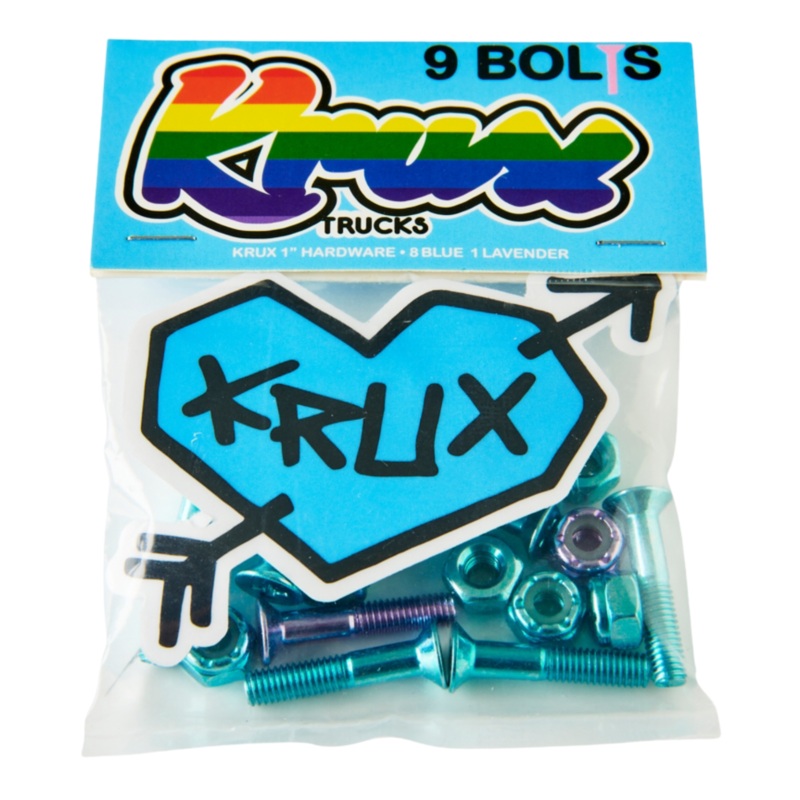 Krux Krome 1 Phillips Hardware Blue w/Lavendar Pk/9 1″