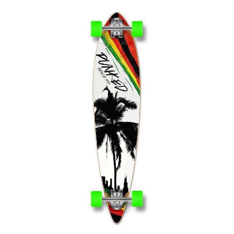 Punked Pintail Longboard Complete – Palm City Rasta Complete
