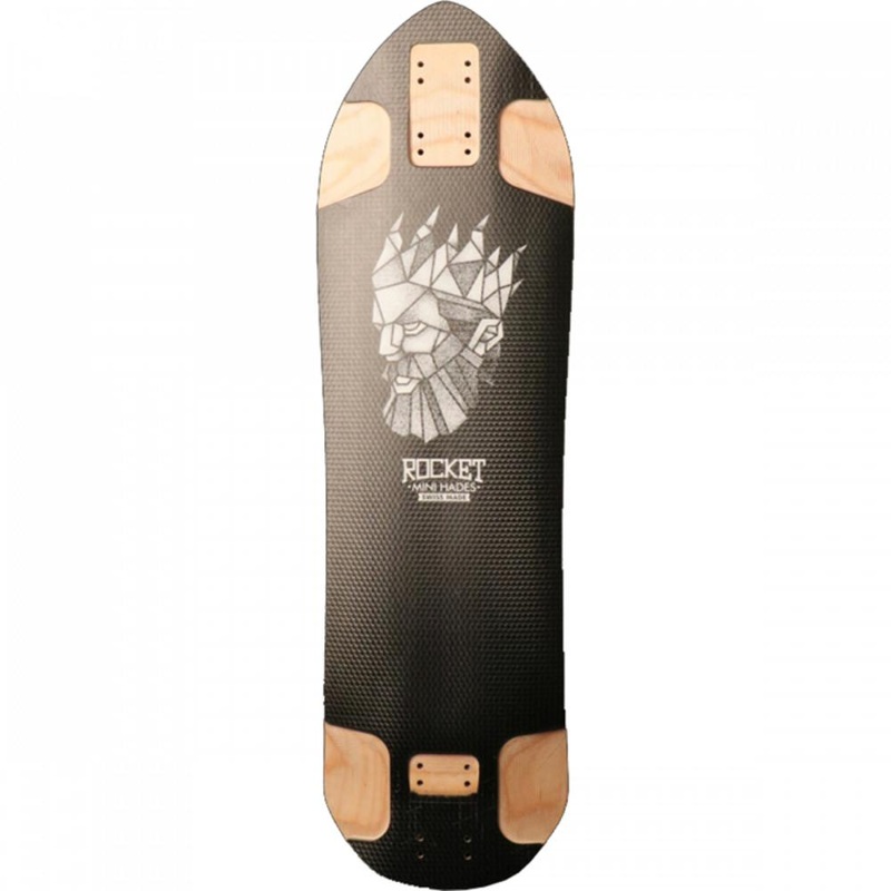 Rocket Mini Hades  31.1″ Downhill/Freeride Longboard Deck 10th Year Series Deck