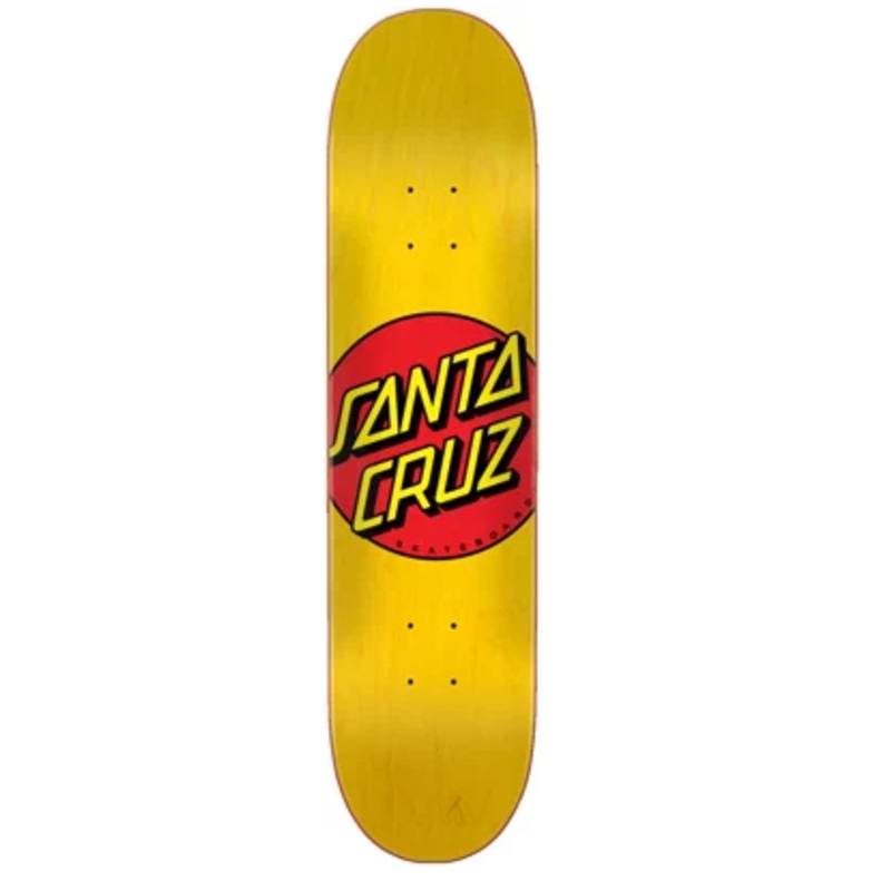 Santa Cruz Classic Yellow Dot Deck 7.75 in 7.75 X 31.61