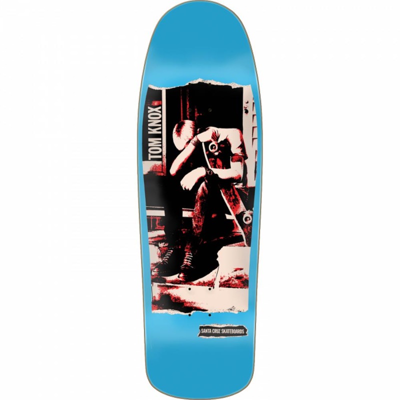 Santa Cruz Knox Punk Reissue 9.89 Skateboard Deck Deck