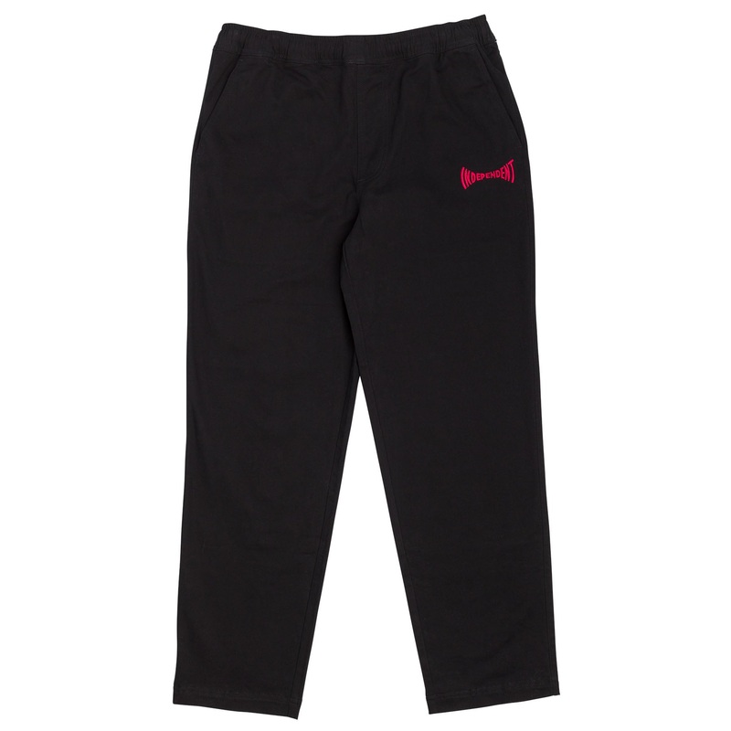 Span Mens Independent Chino Pants Black/Black S