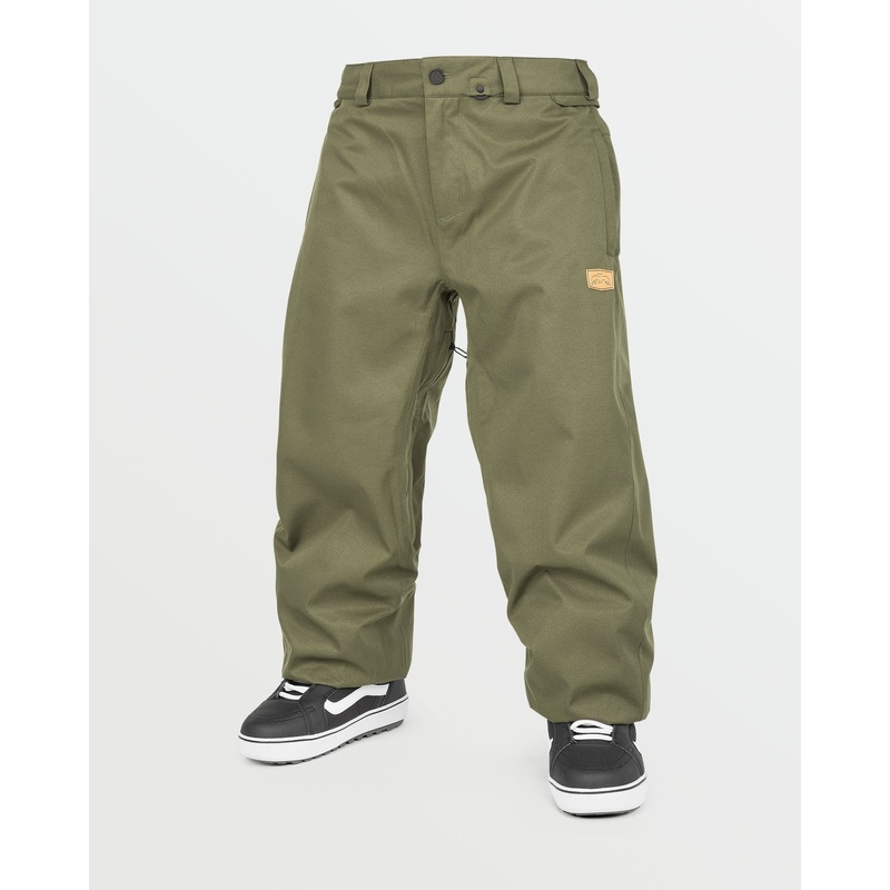Volcom Arthur 20K Snowboard Pants Ivy MD