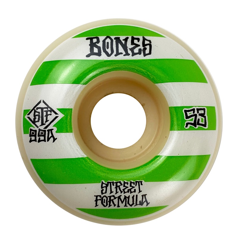 Bones – 53mm – STF Patterns 99a V4 Wide – White