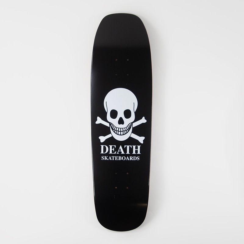 Death OG Skull Pool Deck Black – 9″ 9″ Shaped