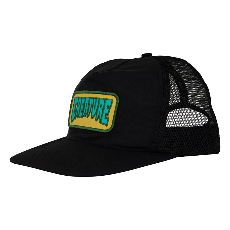 Haunted Sea Creature Trucker Hat Black OS