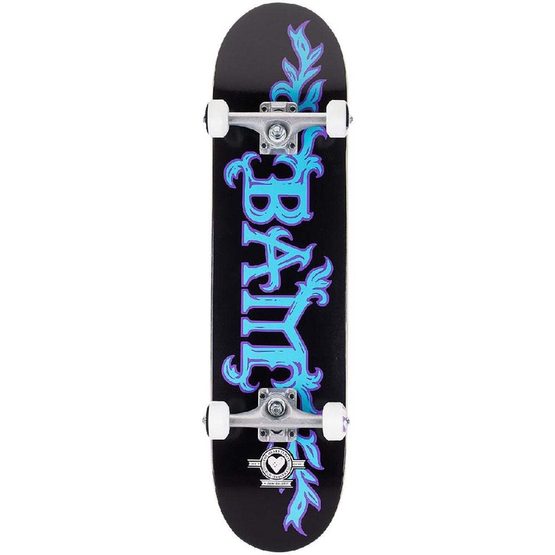 Heart Supply Bam Growth Black/Blue 7.75″ Skateboard Complete