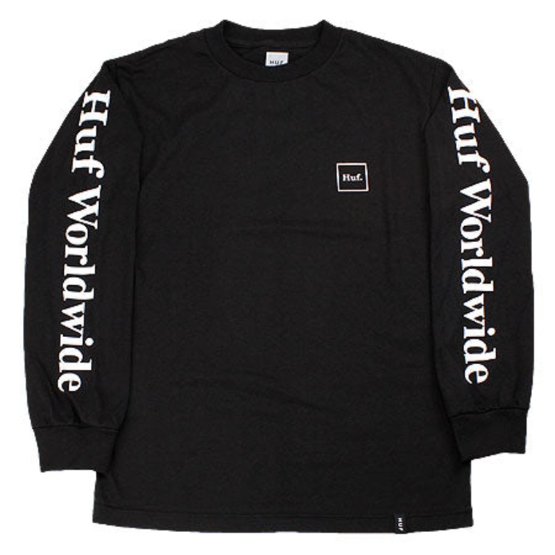 HUF Domestic Long Sleeve T-Shirt Black Small