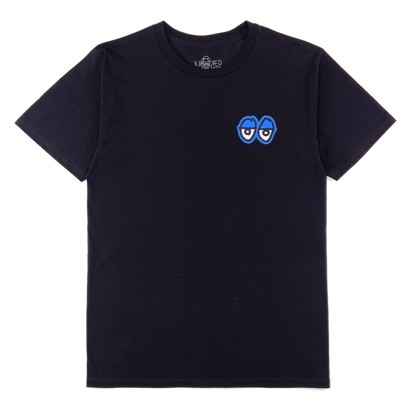 Krooked – Eyes Strait – T-shirt – Black S