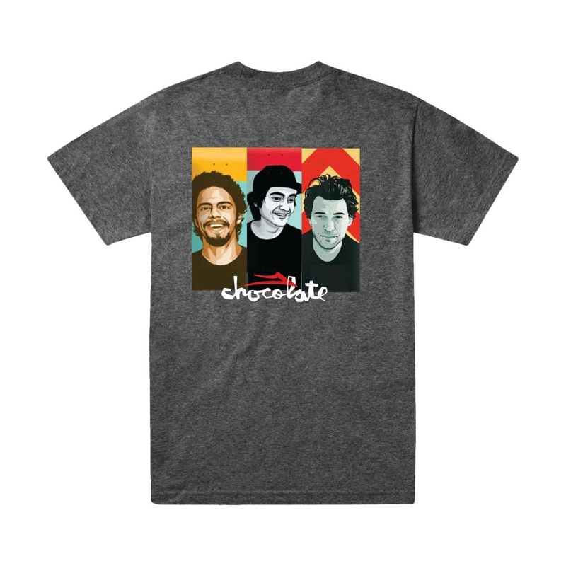 Lakai Portrait Tee Charcoal Heather M