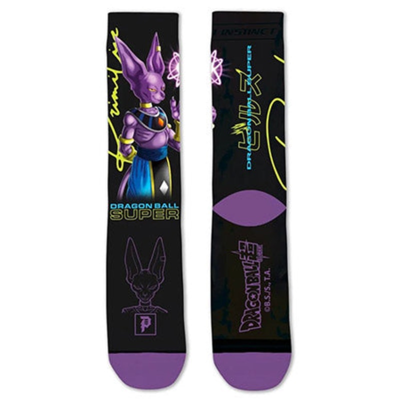 Primitive Skateboarding Primitive x Dragon Ball Z Beerus Orb Sock Black One size fits all