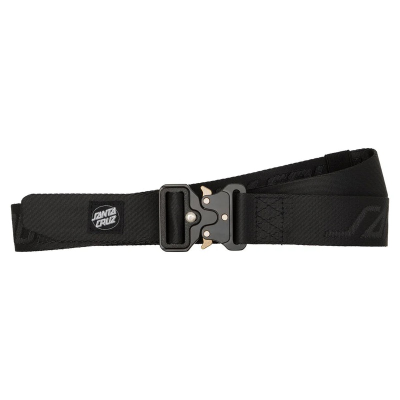 Santa Cruz Shackle Strip Web Belt Black One Size Fits All