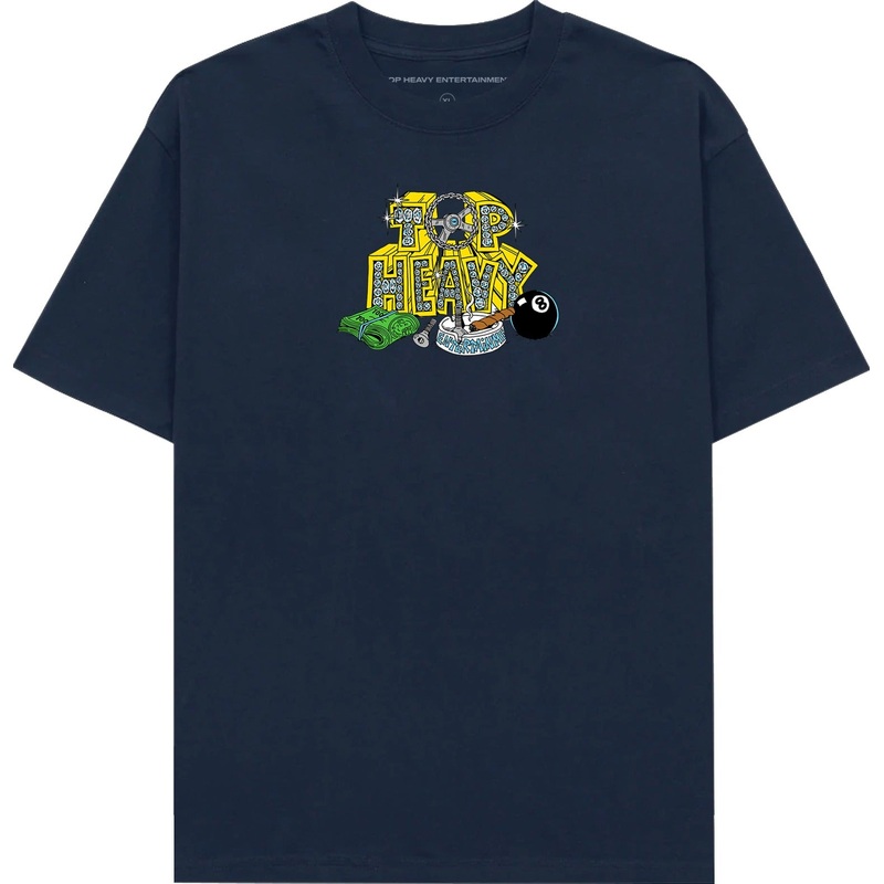 Top Heavy Payday T-Shirt Navy M