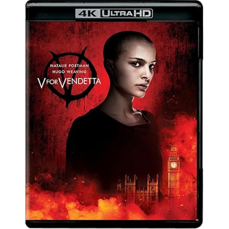 V For Vendetta [4K ULTRA HD BLU-RAY]