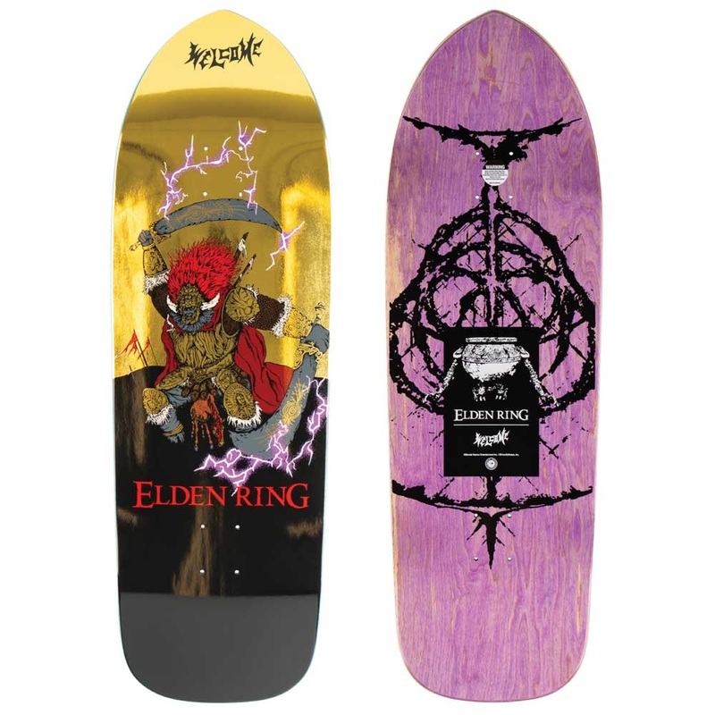Welcome x Elden Ring Radahn on Magic Bullet 2.0 Skateboard 10.5″ Deck Only 10.5
