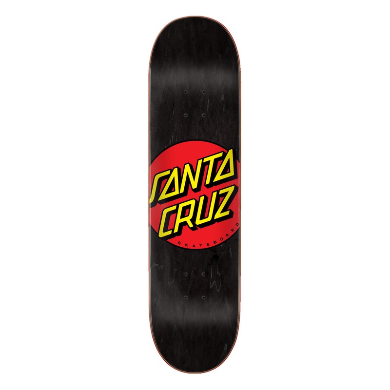 8.25in Classic Dot Santa Cruz Skateboard Deck No Color 8.25in x 31.83in