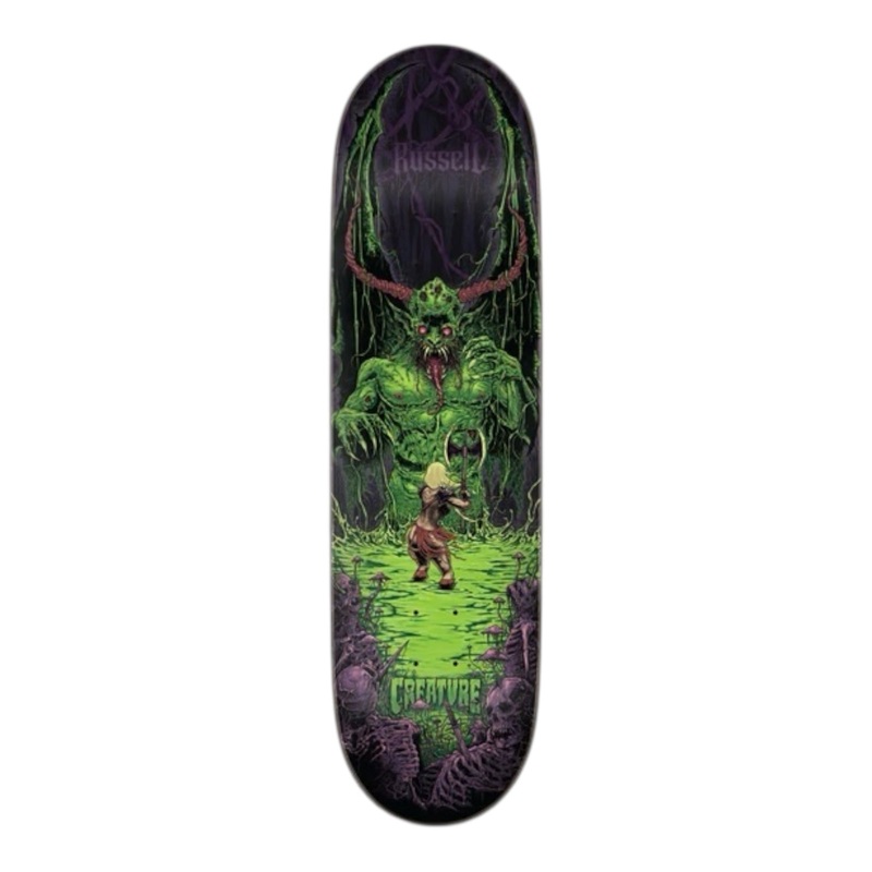 Creature Skateboard Deck Russell Swamp 8.6 8.6
