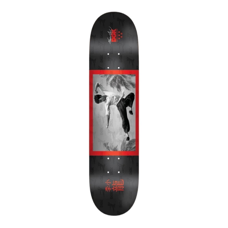 DGK X Bruce Lee Flying Man Skateboard Deck 8.25 8.25