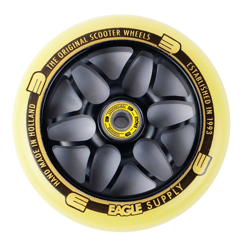 Eagle Supply Wheel Standard X6 Core 120 MM – Black / Yellow