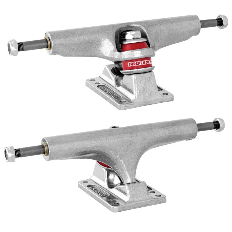 Independent Stage 4 Polished Skateboard Trucks 136 (8″)