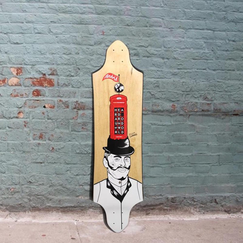 Madrid 2015 Gentleman Halberd Freeride 36″ Longboard Deck