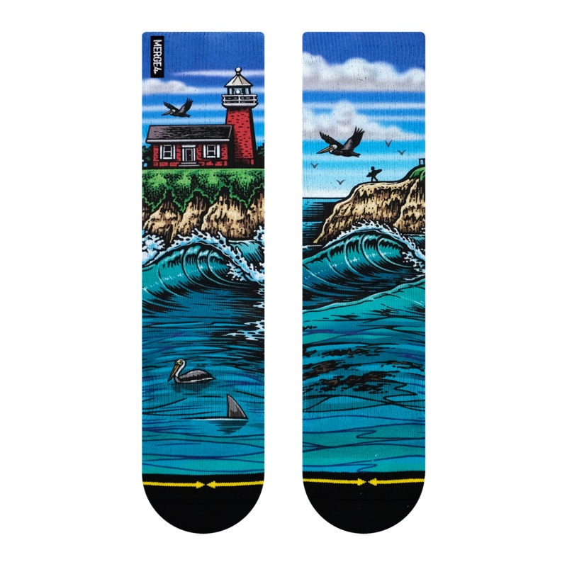 MERGE4 JIMBO VIEW TO THE WEST SOCKS