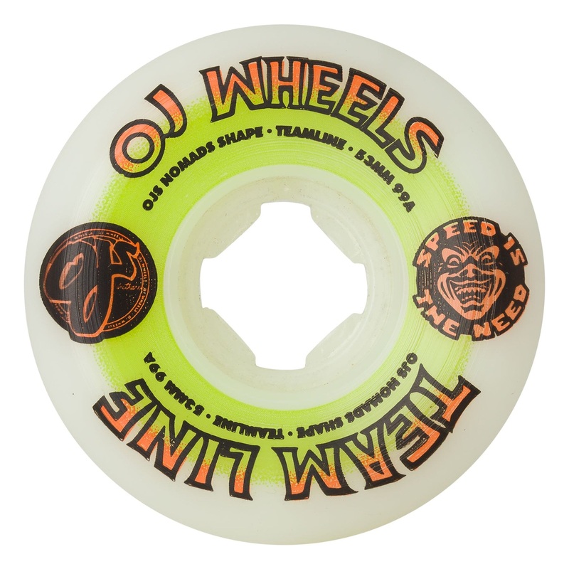 OJ Team Original Nomads Wheels 99A 53MM