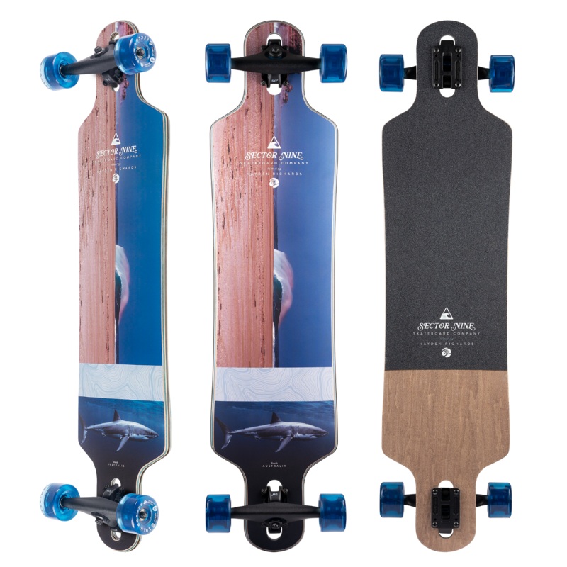 Sector Nine Meridian Rips Complete Longboard