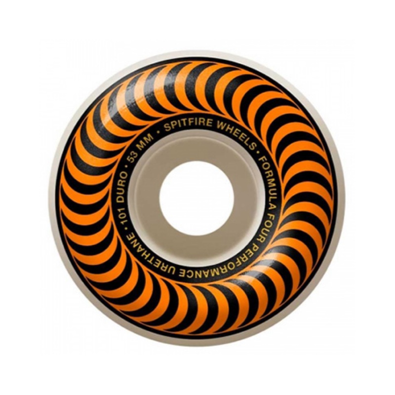 Spitfire Formula Four Classic 53mm 99a Skateboard Wheels 53mm Duro 99a Classic