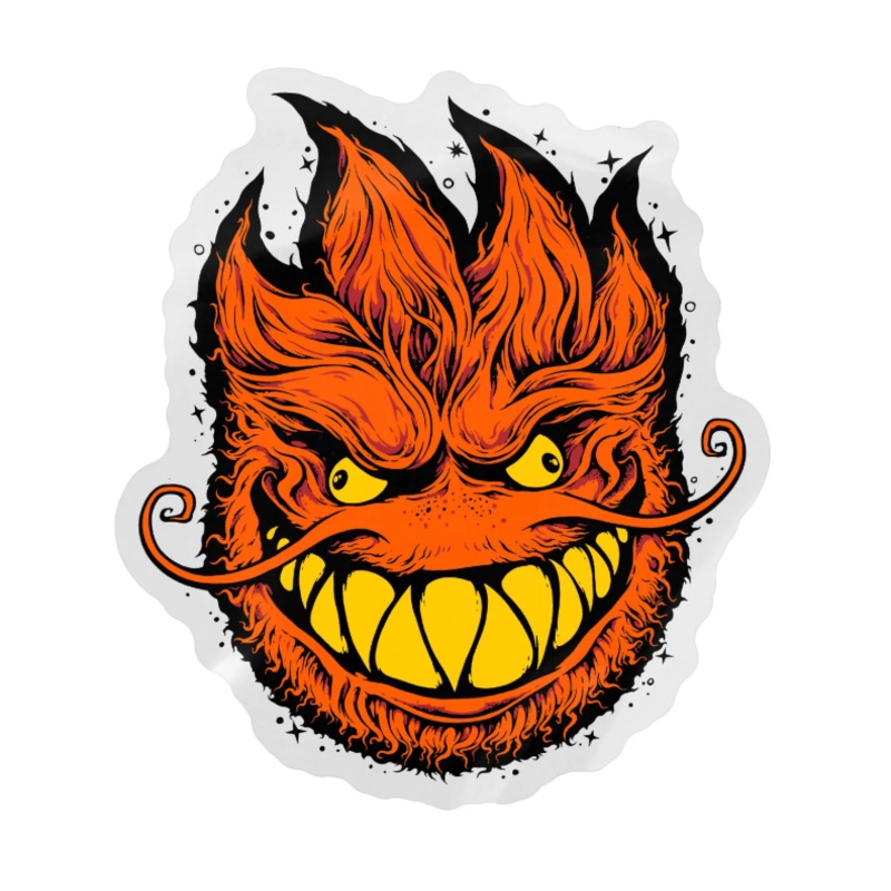 Spitfire X Grimplestix “Grimplehead” Sticker