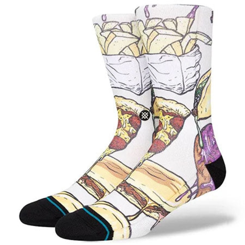 Stance Neen Williams NADC Crew Socks Vintage White Large