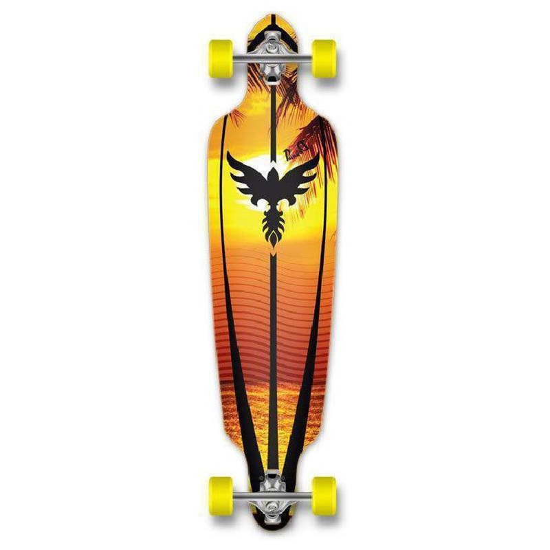 Sunset Drop Through 40 inch Longboard Complete