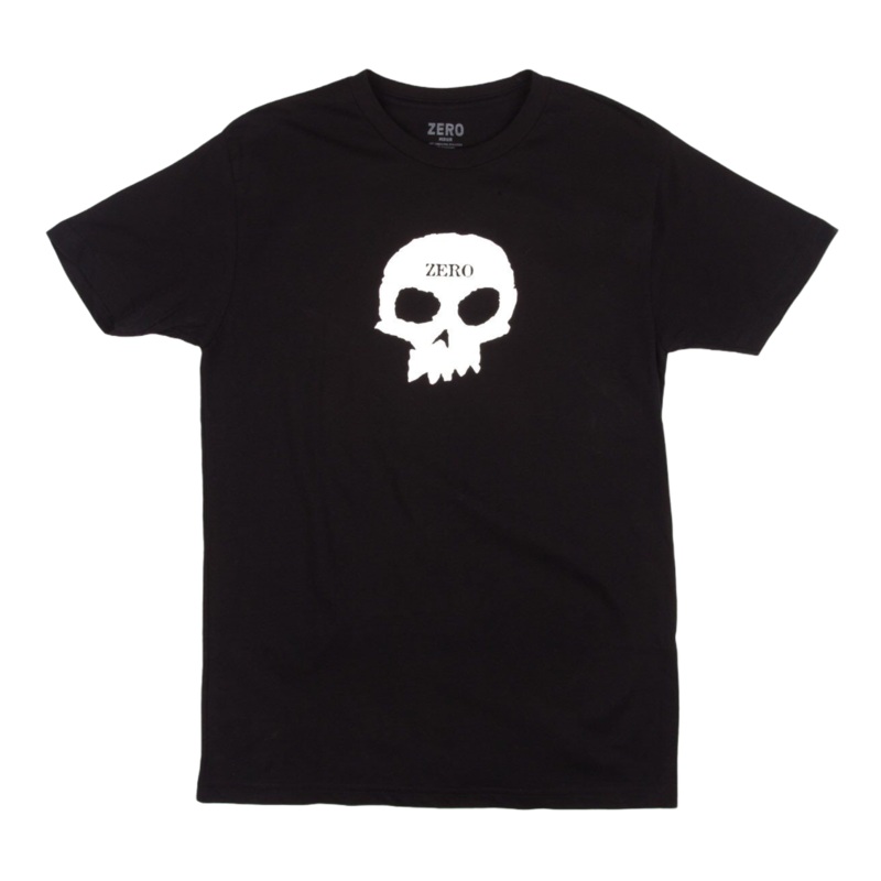 ZERO SINGLE SKULL T SHIRT BLACK S