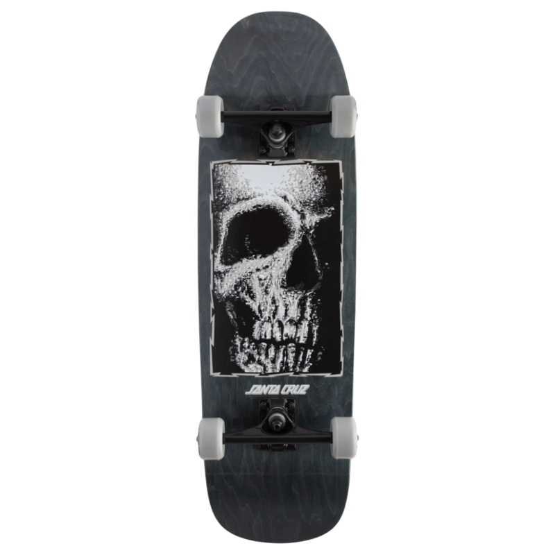 9.51in Street Creep Framed Santa Cruz Shaped Cruiser
