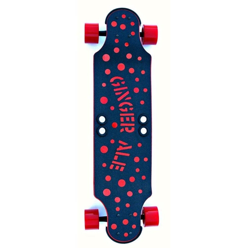 Beercan Red 32″ Ginger Ale Drop Down Longboard Complete