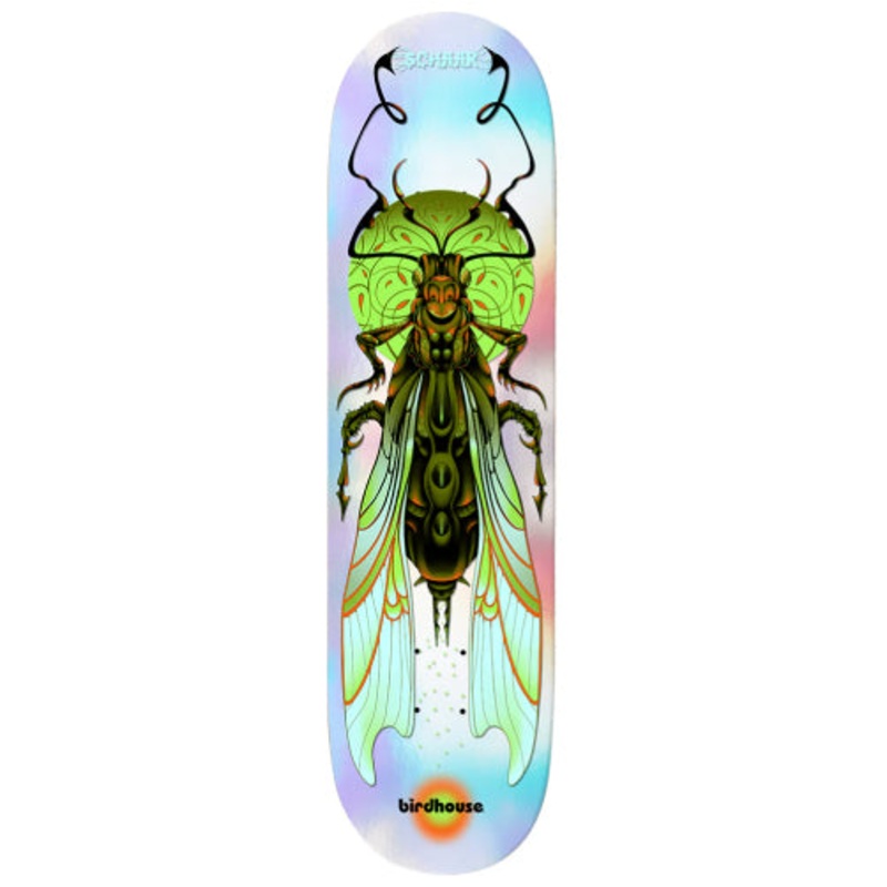 Birdhouse Schaar Ilham Insects Holographic Skateboard Deck 8.25″ 8.25″