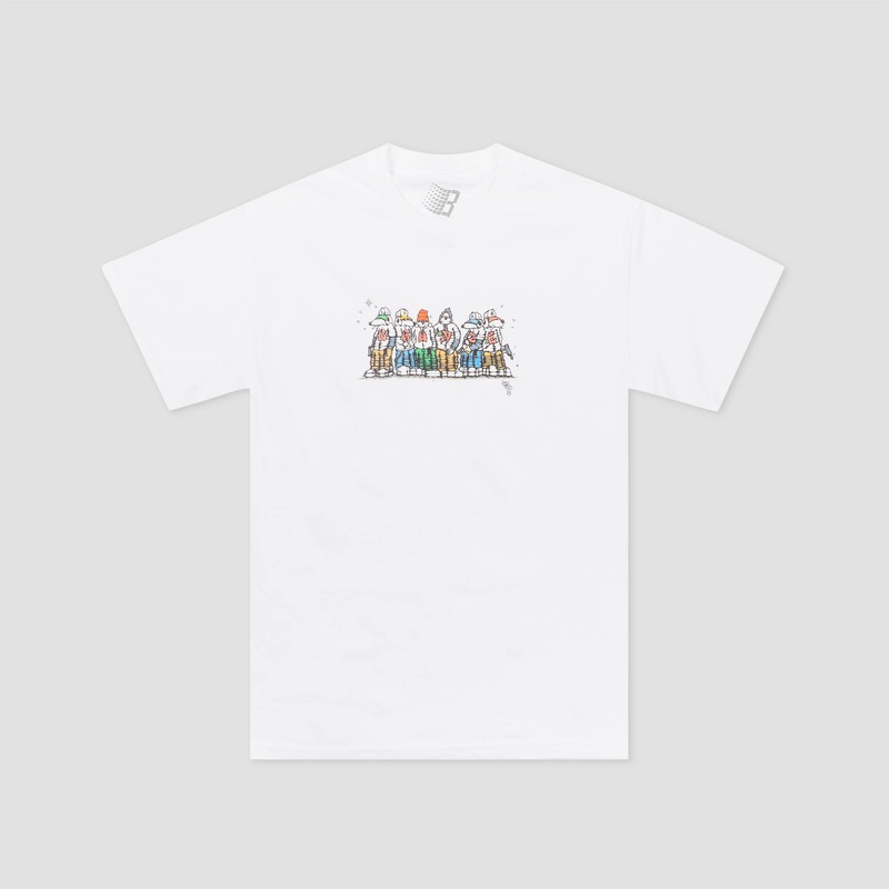 Bronze Dog Gang T-Shirt White Small